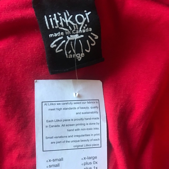 NWT Liilikoi dress made in Canada with certified organic cotton. - Picture 6 of 6